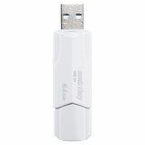 Флеш-диск 64 GB SMARTBUY Clue, USB 2.0, белый, SB64GBCLU-W