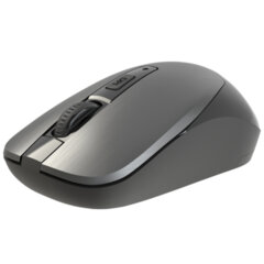 Мышь беспроводная бесшумная DEFENDER Wave MM-995, USB, 3 кнопки+1 колесо-кнопка, оптическая, серая