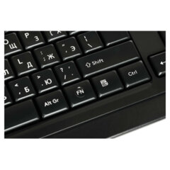 Набор беспроводной A4TECH Fstyler FG1010, USB, 104 клавиши, мышь 4 кнопки + 1 кнопка-колесо, черная, 1147570