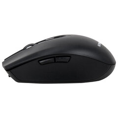 Мышь беспроводная USB, 800/<wbr/>1200/<wbr/>1600 dpi, 5 кнопок + колесо-кнопка, оптическая, SONNEN Q80, черная, 513945
