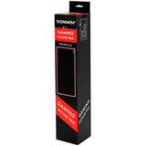 Коврик для мыши и клавиатуры большой SONNEN "BLACK TITAN XXL" 900х400х3 мм, черный, 513959