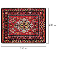 Коврик для мыши SONNEN &laquo;USSR&raquo; резина + ткань, 250&times;200&times;2 мм, 513962