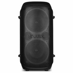 Колонка портативная SVEN PS-800, 100 Вт, TWS, Bluetooth, FM, USB, microSD, LED-дисплей, черная, SV-021511
