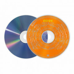 Диск DVD+R (плюс) MIREX, 4,7 ГБ, 16x, Slim Case, 1 штука, UL130013A1S
