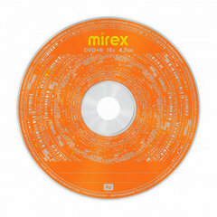 Диск DVD+R (плюс) MIREX, 4,7 ГБ, 16x, Slim Case, КОМПЛЕКТ 5 шт., UL130013A1F
