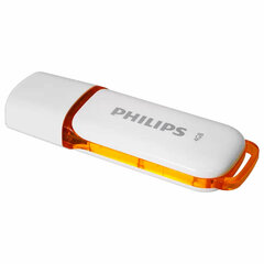 Флеш-диск 4 GB PHILIPS SNOW, разъем USB 2.0, оранжевый, FM04FD70B/<wbr/>97