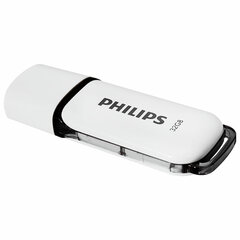 Флеш-диск 32 GB PHILIPS SNOW, разъем USB 2.0, черный, FM32FD70B/<wbr/>97