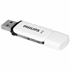 Флеш-диск 32 GB PHILIPS SNOW, разъем USB 2.0, черный, FM32FD70B/<wbr/>97