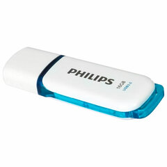Флеш-диск 16 GB PHILIPS SNOW, разъем USB 3.0, синий, FM16FD75B/<wbr/>97