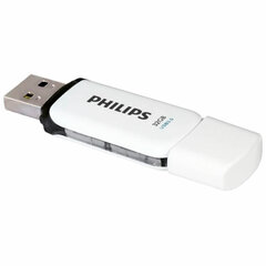 Флеш-диск 32 GB PHILIPS SNOW, разъем USB 3.0, черный, FM32FD75B/<wbr/>97
