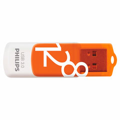 Флеш-диск 128 GB PHILIPS VIVID, разъем USB 3.0, желтый, FM12FD00B/<wbr/>97