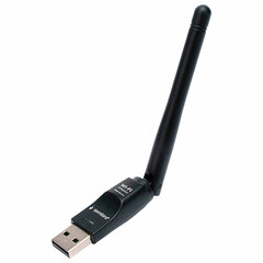 Сетевой адаптер Wi-Fi GEMBIRD 150 Мбит, с антенной, USB, 802.11b/<wbr/>g/n, MT7601, WNP-UA-011