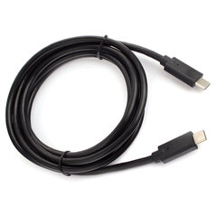 Кабель USB 3.1 Type-C-Type-C, 1,8 м, CABLEXPERT, 5 А, 100 Вт, PD/<wbr/>QC3.0, медь, черный, CCP-USB3.1-CMCM2-1.8M