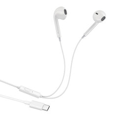 Наушники с микрофоном (гарнитура) VIXION PRO VS-20, проводные, 1,2 м, Type-C, белый, 06319