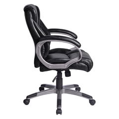 Кресло офисное BRABIX &laquo;Eldorado EX-504&raquo;, экокожа, черное, 530874