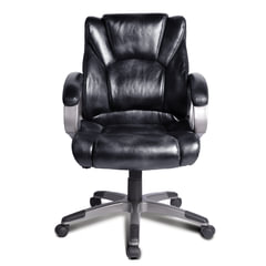 Кресло офисное BRABIX &laquo;Eldorado EX-504&raquo;, экокожа, черное, 530874