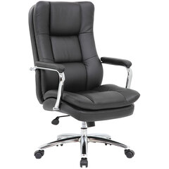 Кресло офисное BRABIX PREMIUM &laquo;Amadeus EX-507&raquo;, экокожа, хром, черное, 530879