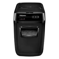Уничтожитель (шредер) FELLOWES AUTOMAX 200C, 4 уровень секретности, фрагменты 4&times;38 мм, 200 листов, корзина 32 литра, FS-465