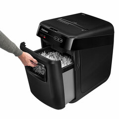Уничтожитель (шредер) FELLOWES AUTOMAX 200C, 4 уровень секретности, фрагменты 4&times;38 мм, 200 листов, корзина 32 литра, FS-465