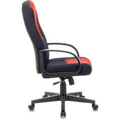 Кресло офисное BRABIX &laquo;City EX-512&raquo;, ткань черная/<wbr/>красная, TW, 531408