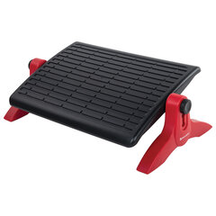 Подставка для ног BRAUBERG офисная, 45&times;32 см, регулируемые высота и угол наклона, черная, 531489