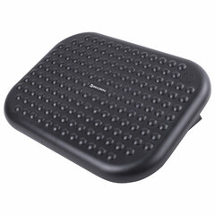 Подставка для ног BRAUBERG офисная, 45&times;33 см, регулируемый угол наклона, рифленая, черная, 531495