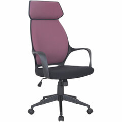 Кресло офисное BRABIX PREMIUM &laquo;Galaxy EX-519&raquo;, ткань, черное/<wbr/>терракотовое, 531570
