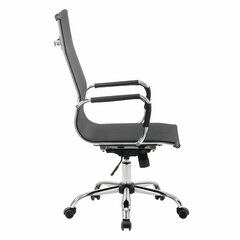 Кресло офисное BRABIX &laquo;Line EX-530&raquo;, хром, сетка, черное, 531846