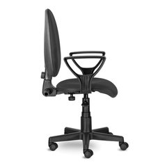 Кресло BRABIX &laquo;Prestige Ergo MG-311&raquo;, регулируемая эргономичная спинка, ткань, серое, 531874