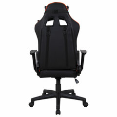 Кресло компьютерное BRABIX &laquo;GT Racer GM-100&raquo;, две подушки, экокожа, черное/<wbr/>оранжевое, 531925
