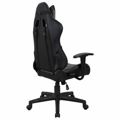 Кресло компьютерное BRABIX &laquo;GT Racer GM-100&raquo;, две подушки, экокожа, черное/<wbr/>серое, 531926