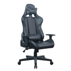 Кресло компьютерное BRABIX &laquo;GT Carbon GM-115&raquo;, две подушки, экокожа, черное, 531932