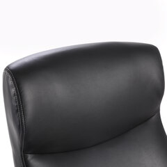 Кресло офисное BRABIX PREMIUM &laquo;Total HD-006&raquo;, НАГРУЗКА до 180 кг, экокожа, хром, черное, 531933