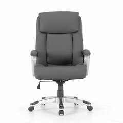 Кресло офисное BRABIX PREMIUM &laquo;Level EX-527&raquo;, пружинный блок, рециклированная кожа, серое, 531937