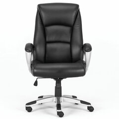 Кресло офисное BRABIX PREMIUM &laquo;Grand EX-501&raquo;, рециклированная кожа, черное, 531950