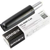 Газлифт BRABIX A-80 суперкороткий, черный, длина в открытом виде 305 мм, d50 мм, класс 2