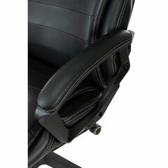Кресло офисное BRABIX PREMIUM &laquo;Omega EX-589&raquo;, экокожа, черное, 532094