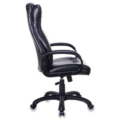 Кресло офисное BRABIX PREMIUM &laquo;Boss EX-591&raquo;, экокожа, черное, 532099
