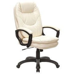 Кресло офисное BRABIX PREMIUM &laquo;Trend EX-568&raquo;, экокожа, бежевое, 532102