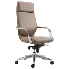 Кресло офисное BRABIX PREMIUM &laquo;Resonance EX-755&raquo;, мультиблок, алюминий, экокожа, бежевое, 532488