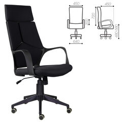 Кресло офисное BRABIX PREMIUM &laquo;Prime EX-515&raquo;, ткань, черное, 532547