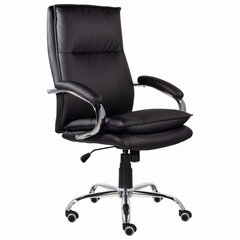Кресло офисное BRABIX PREMIUM &laquo;Cuba EX-542&raquo;, экокожа, черное, 532549