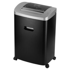 Уничтожитель (шредер) BRAUBERG JP822M, CD, 5 уровень секретности, 2&times;12 мм, 8 листов, корзина 22 литра, 532591