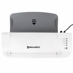 Ламинатор BRAUBERG SILVER MAX A4, толщина пленки 60-200 мкм, скорость 32 см/<wbr/>мин., 532624