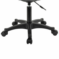 Кресло стул BRABIX &laquo;Eames MG-310 PL&raquo;, пластик черный, экокожа черная, 532927