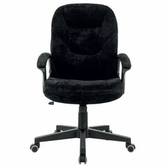 Кресло офисное BRABIX PREMIUM &laquo;Trend EX-568&raquo;, велюр, черное, 533014