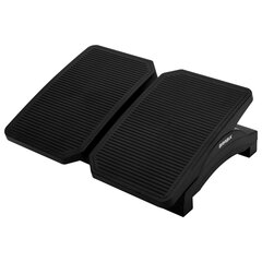 Подставка для ног BRABIX Ultra 4 43&times;32 см, регулировка угла наклона, 2 платформы, 533039