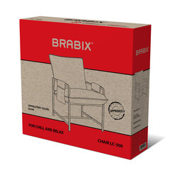 Кресло BRABIX &laquo;Gentle LC-300&raquo;, ЛОФТ, пружинный блок, ткань велсофт (плюш), оливковое, 533145