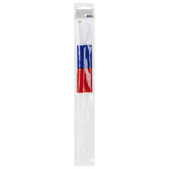 Флаг России ручной 20&times;30 см, без герба, с флагштоком, BRAUBERG/<wbr/>STAFF, 550181