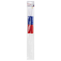 Флаг России ручной 20&times;30 см, без герба, с флагштоком, BRAUBERG/<wbr/>STAFF, 550181